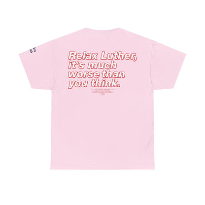 Oliver Outside Mission Impossible Parody Tee – Stealth Mode Bear