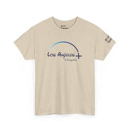 Los Angeles+ Is Everything! Tee – Minimal Arch Graphic Shirt | My City Is Everything