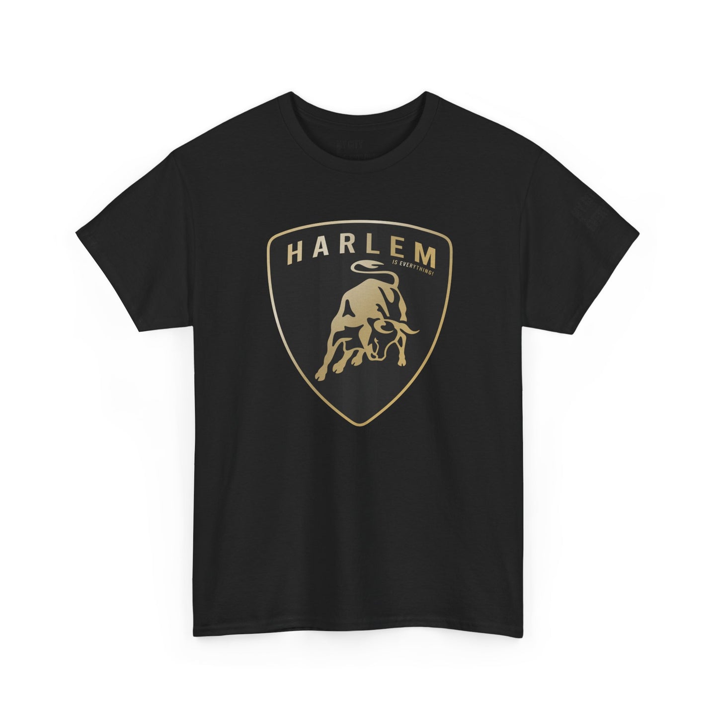 Harlem “Lambo Crest” Tee – Luxury Streetwear Inspired