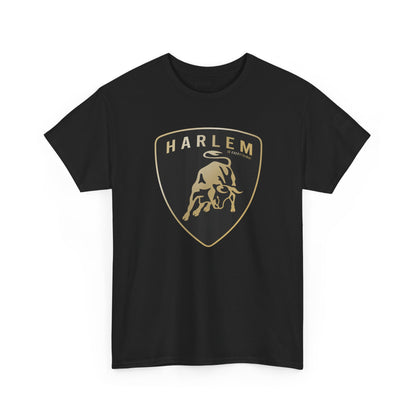 Harlem “Lambo Crest” Tee – Luxury Streetwear Inspired