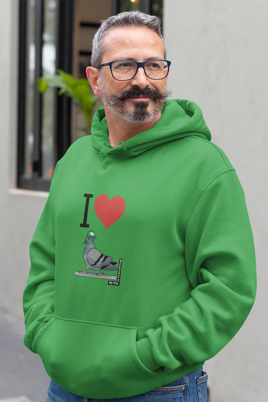 I ❤️ My City Jets Pigeon Hoodie – NYC Streetwear