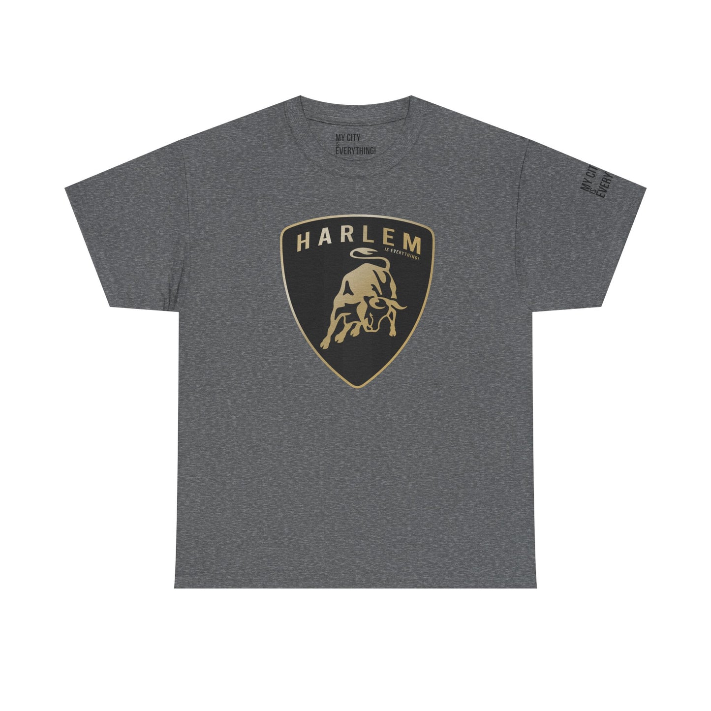 Harlem “Lambo Crest” Tee – Luxury Streetwear Inspired