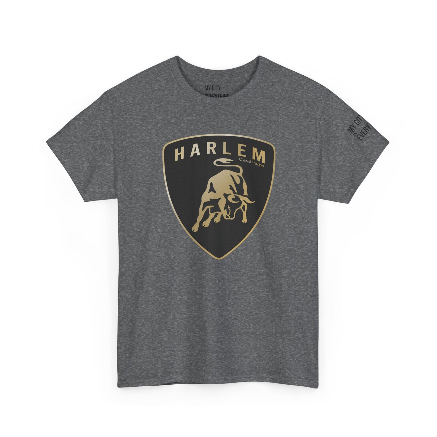 Harlem “Lambo Crest” Tee – Luxury Streetwear Inspired