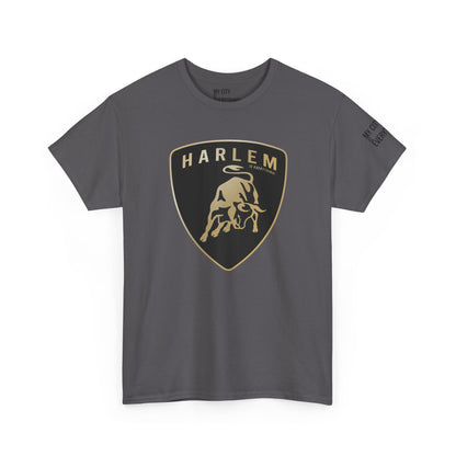 Harlem “Lambo Crest” Tee – Luxury Streetwear Inspired