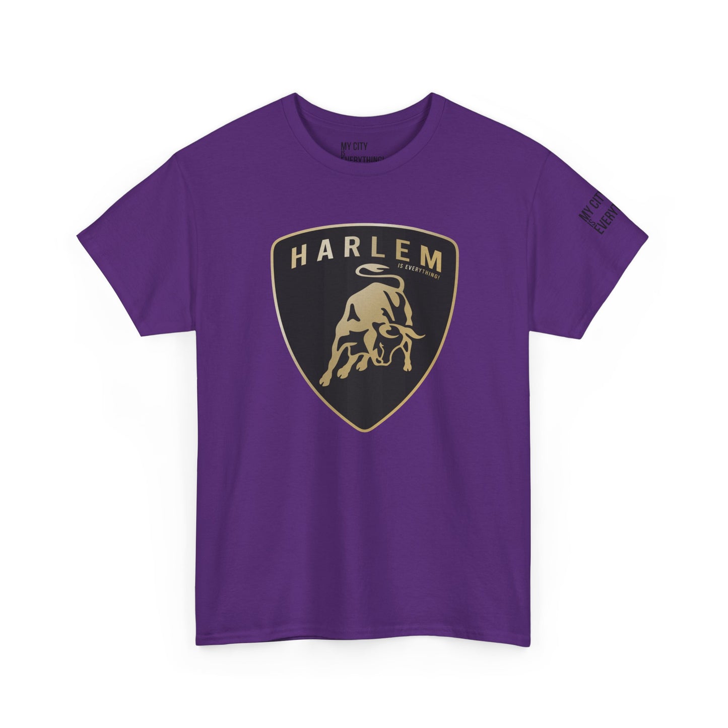 Harlem “Lambo Crest” Tee – Luxury Streetwear Inspired