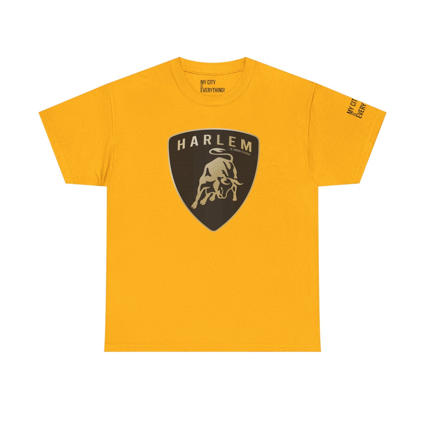 Harlem “Lambo Crest” Tee – Luxury Streetwear Inspired