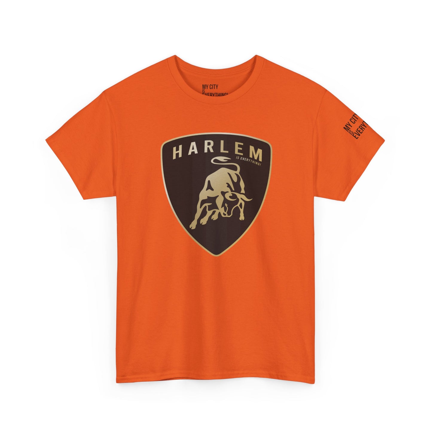 Harlem “Lambo Crest” Tee – Luxury Streetwear Inspired