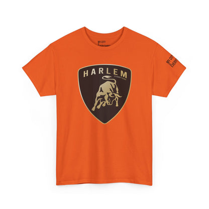 Harlem “Lambo Crest” Tee – Luxury Streetwear Inspired