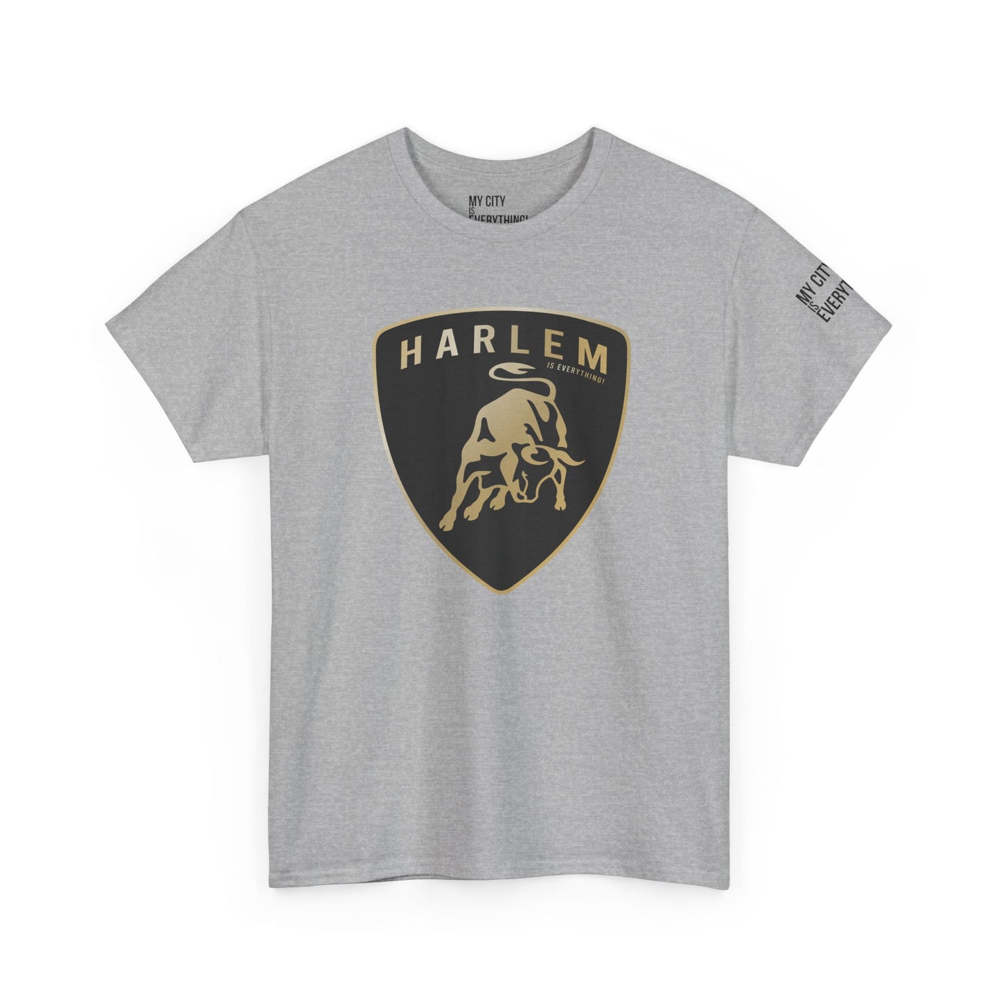 Harlem “Lambo Crest” Tee – Luxury Streetwear Inspired