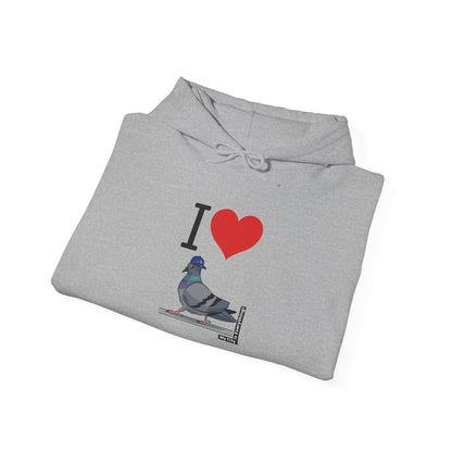 I Love My Knicks Pigeon Hoodie – Streetwise Urban Drop by My City Is Everything!