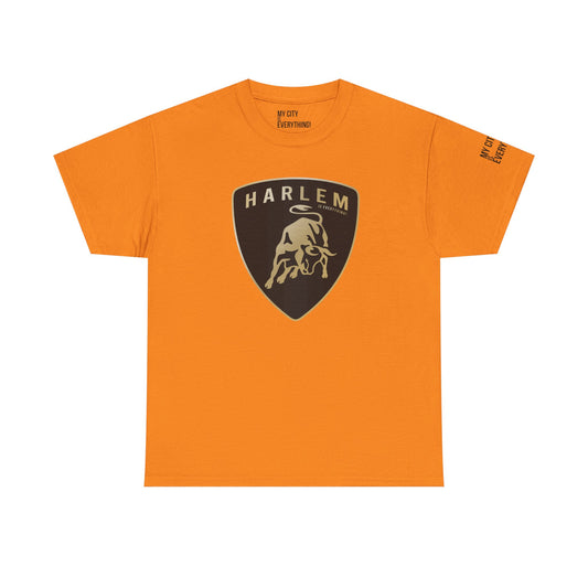 Harlem “Lambo Crest” Tee – Luxury Streetwear Inspired
