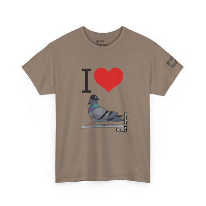 I ❤️ My City Pigeon Tee – Yankee Fitted Edition | My City Is Everything!