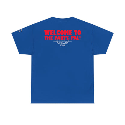 Oliver “Die Hard” Graphic Tee – Action Hero Bear Shirt
