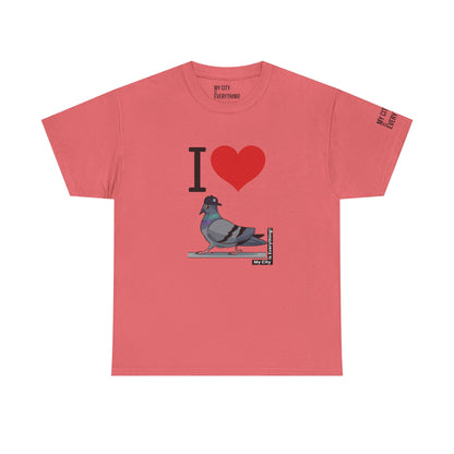 I ❤️ My City Pigeon Tee – Yankee Fitted Edition | My City Is Everything!