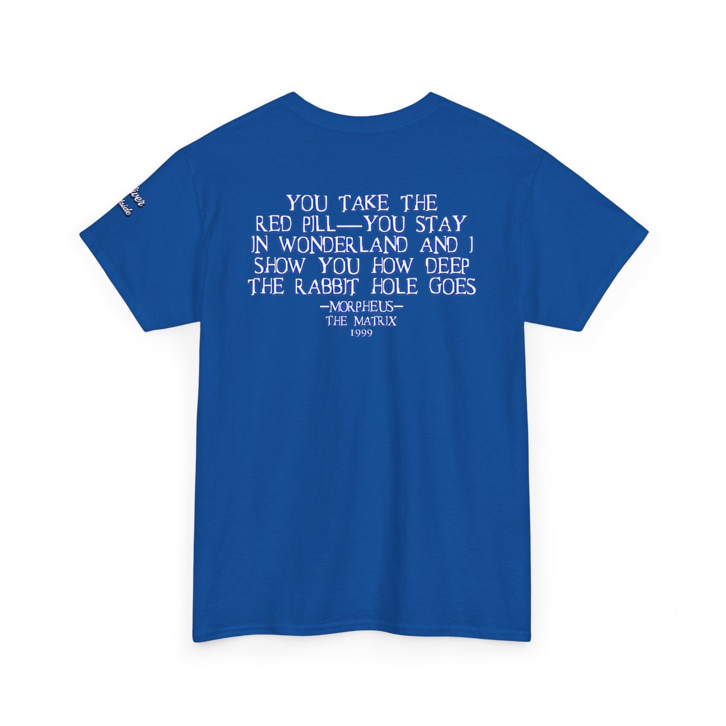 Oliver “The Matrix” Tee – Red Pill Bear Graphic Shirt