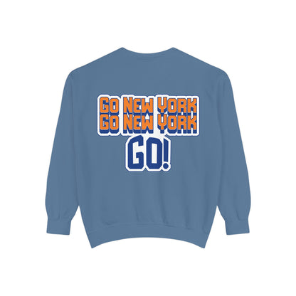 Oliver Outside Knicks Fan Crewneck – NYC Spirit in Every Stitch