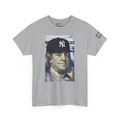 Ben Franklin Yankee Hat Tee – All About the Hundreds
