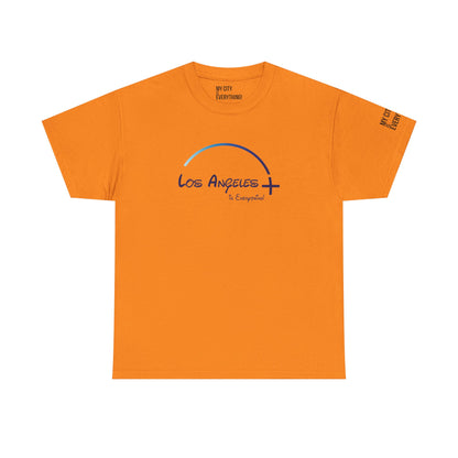 Los Angeles+ Is Everything! Tee – Minimal Arch Graphic Shirt | My City Is Everything