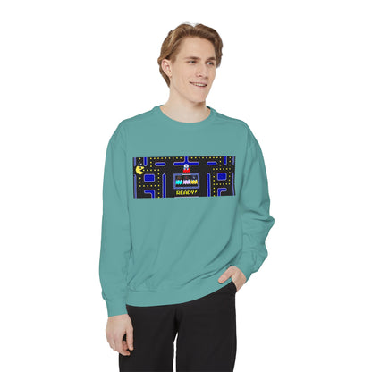 ⚾🕹️ Retro Arcade Maze Yankee Sweatshirt – My City is Everything Crewneck