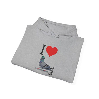 I ❤️ My City Jets Pigeon Hoodie – NYC Streetwear