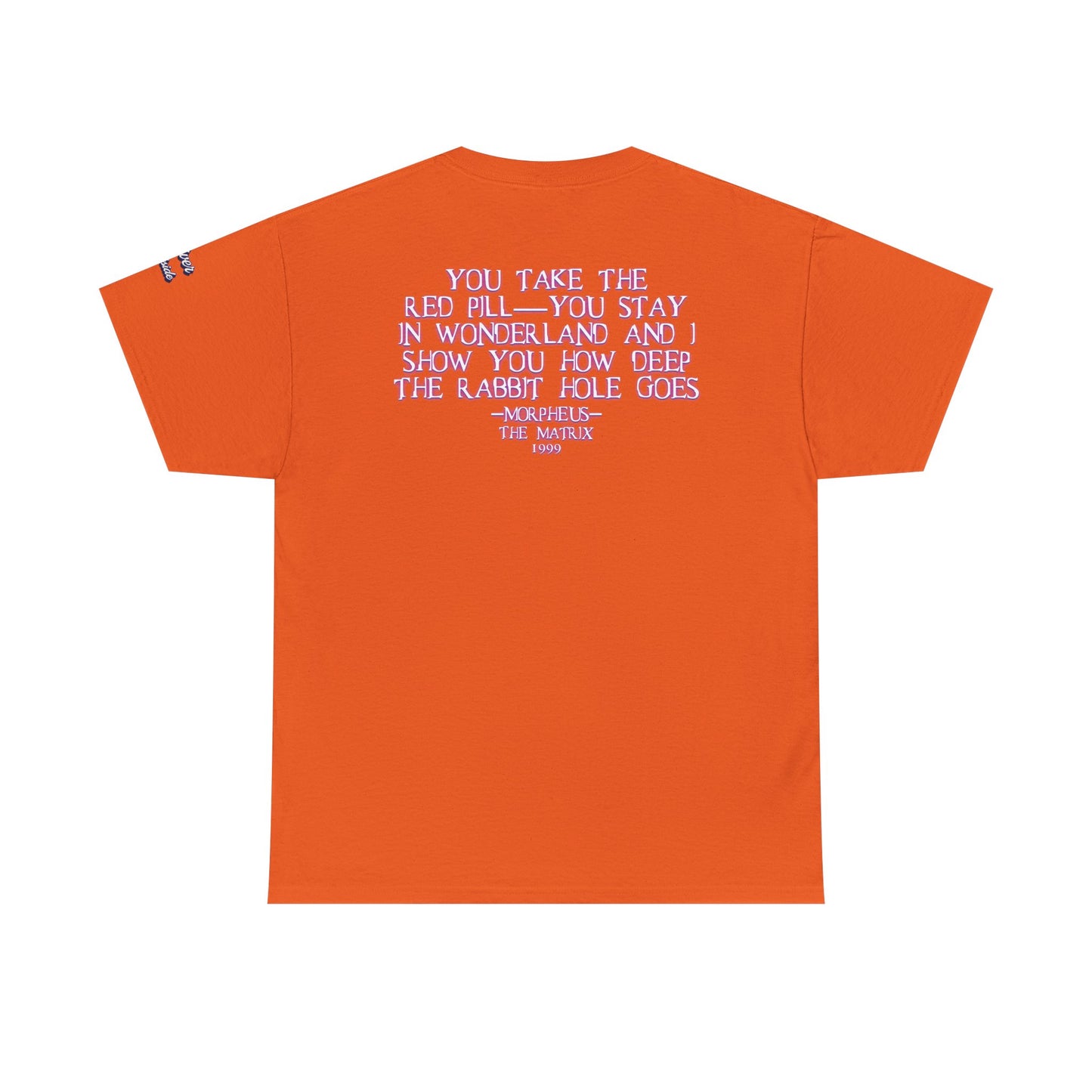 Oliver “The Matrix” Tee – Red Pill Bear Graphic Shirt