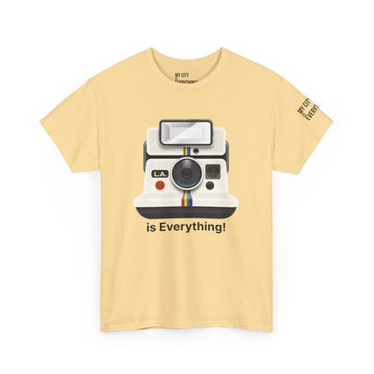 L.A. Retro Camera Tee – “is Everything!” Collection