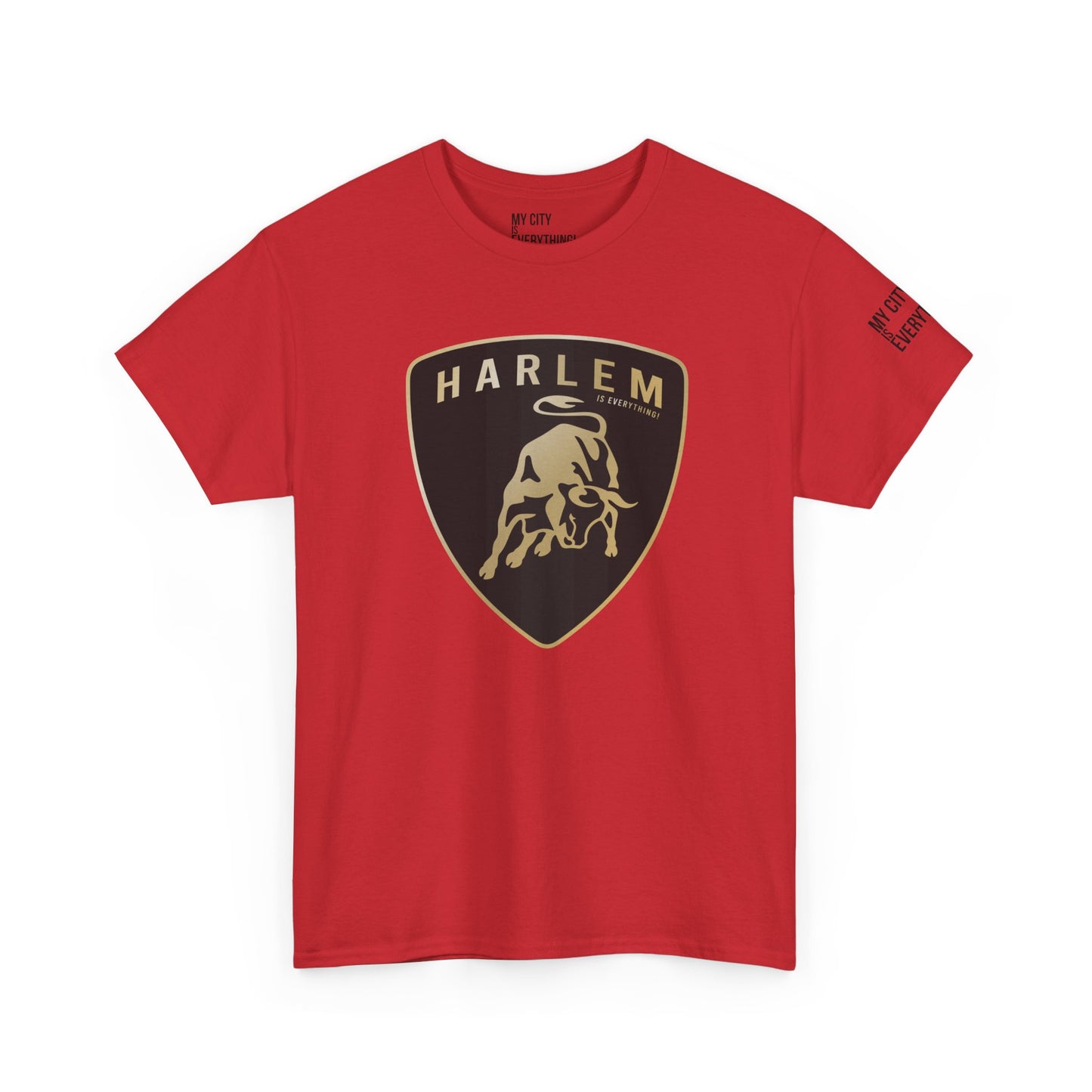 Harlem “Lambo Crest” Tee – Luxury Streetwear Inspired
