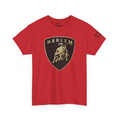 Harlem “Lambo Crest” Tee – Luxury Streetwear Inspired
