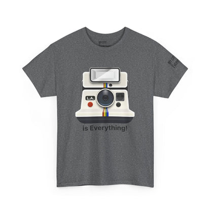 L.A. Retro Camera Tee – “is Everything!” Collection