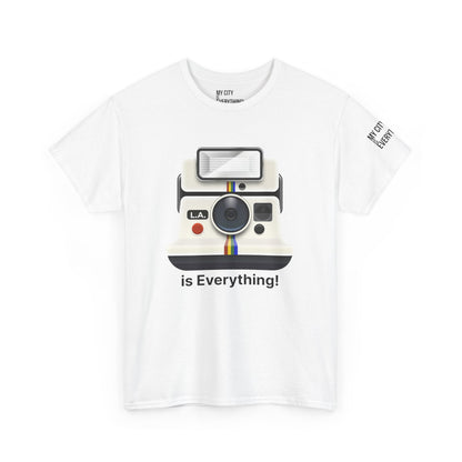 L.A. Retro Camera Tee – “is Everything!” Collection