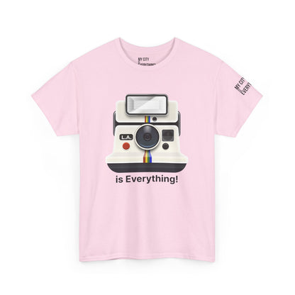L.A. Retro Camera Tee – “is Everything!” Collection