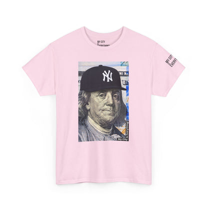 Ben Franklin Yankee Hat Tee – All About the Hundreds
