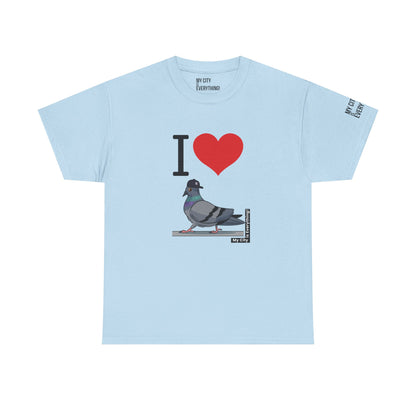 I ❤️ My City Pigeon Tee – Yankee Fitted Edition | My City Is Everything!