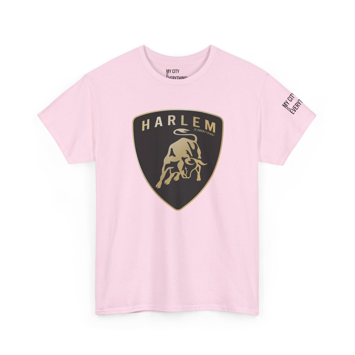 Harlem “Lambo Crest” Tee – Luxury Streetwear Inspired