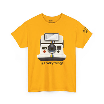 L.A. Retro Camera Tee – “is Everything!” Collection