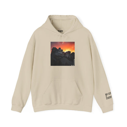 Mt. Rushmore Yankees Cap Hoodie – My City Is Everything | Founding Icons Streetwear