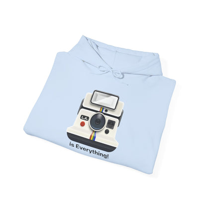 L.A. Is Everything! Hoodie – Retro Polaroid Camera Design | My City Is Everything