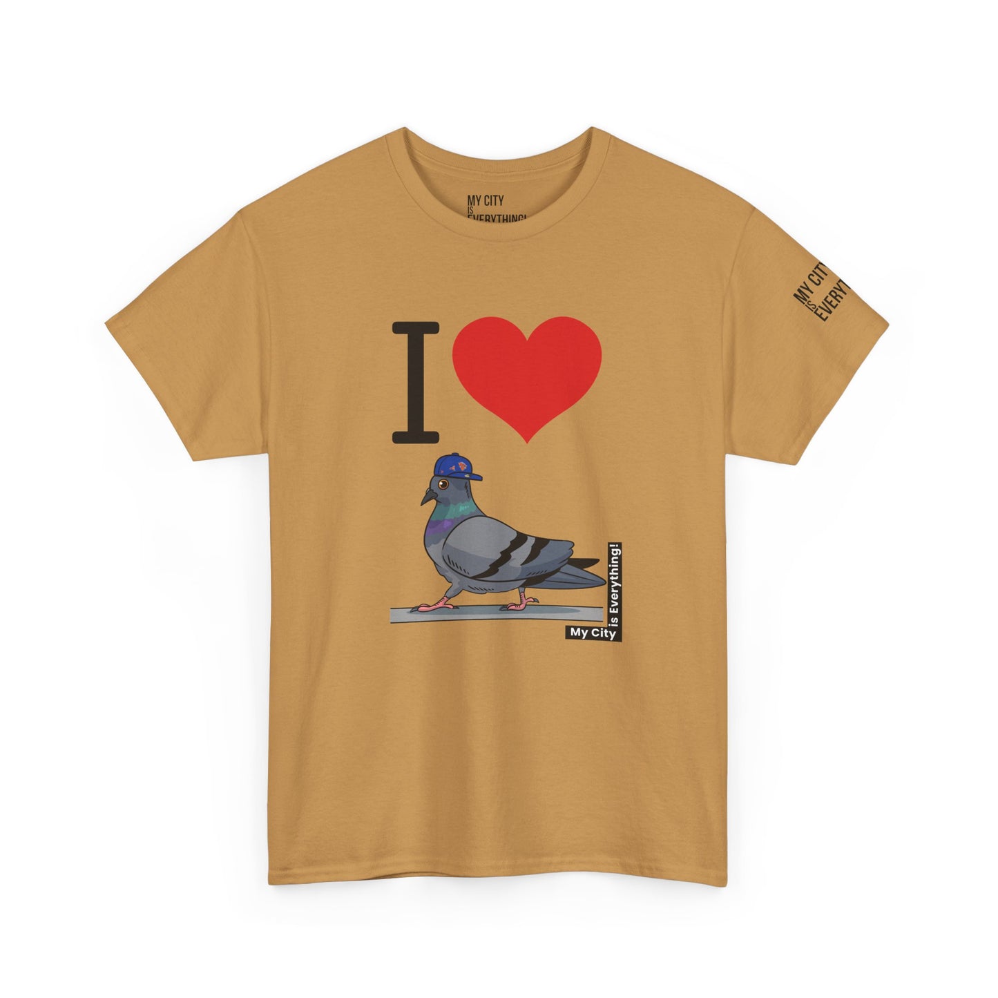 I ❤️ My City Knicks Pigeon Tee – NYC Street Icon Edition