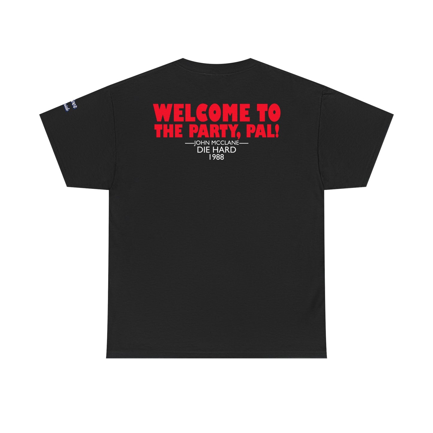 Oliver “Die Hard” Graphic Tee – Action Hero Bear Shirt