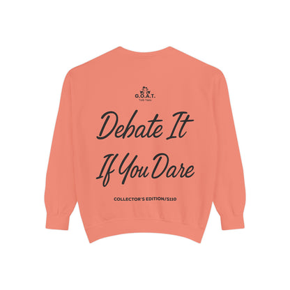 🥞/🧇Pancakes or Waffles? G.O.A.T. Talk Tees Debate Sweatshirt – Breakfast Battle Crewneck