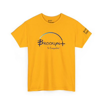 Brooklyn+ Is Everything! Tee – Bold Arch Graphic Shirt | My City Is Everything