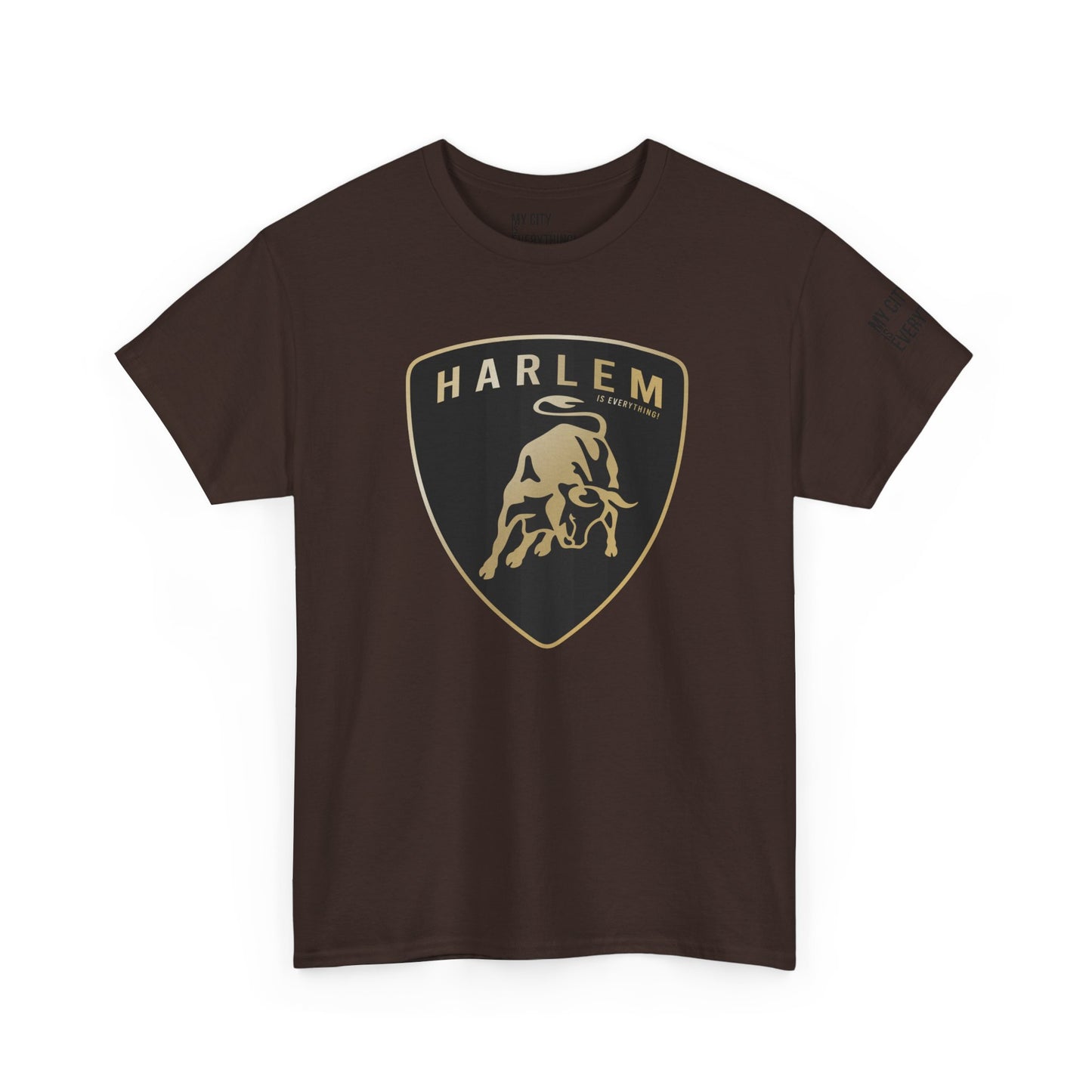 Harlem “Lambo Crest” Tee – Luxury Streetwear Inspired