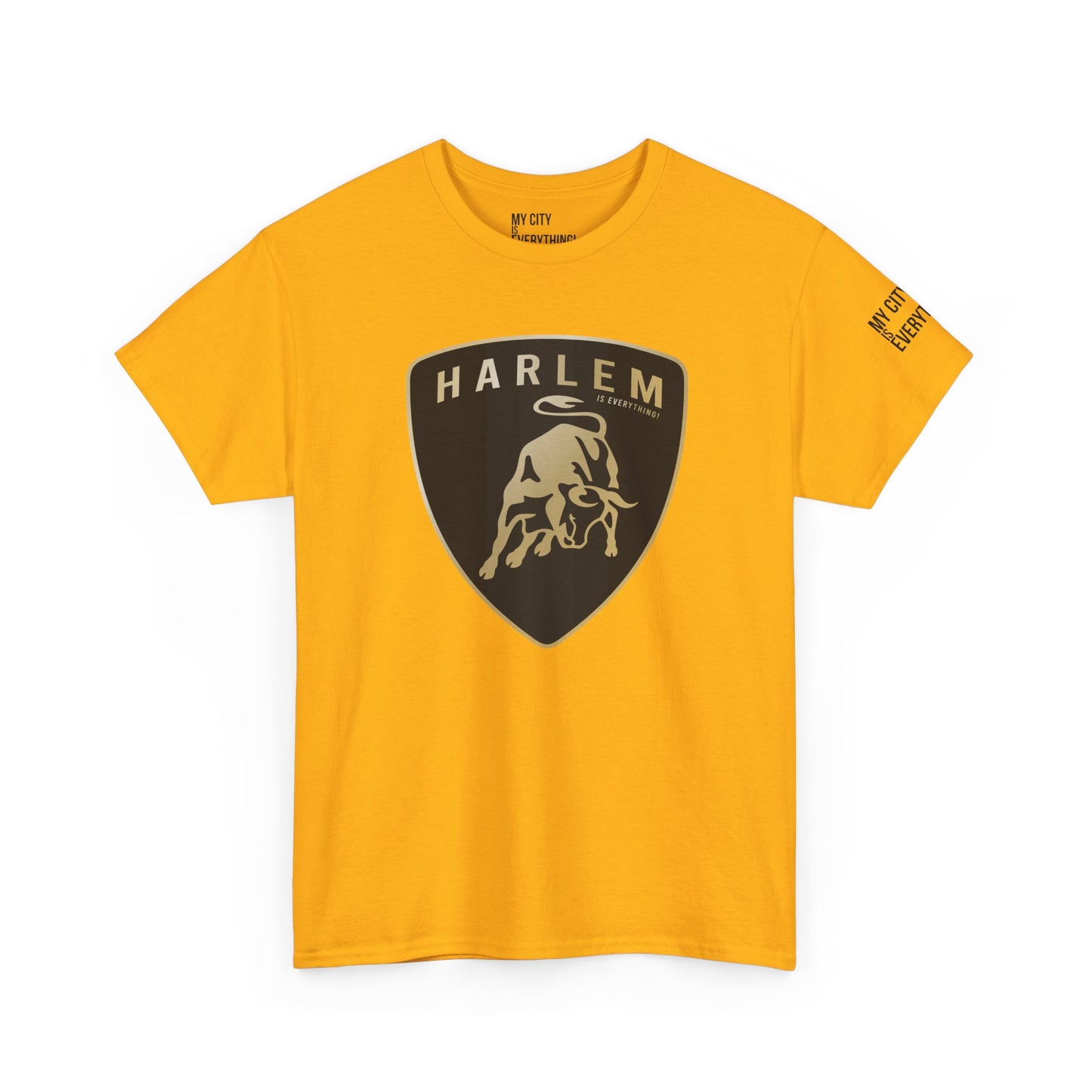 Harlem “Lambo Crest” Tee – Luxury Streetwear Inspired