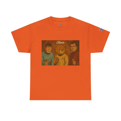 Oliver Outside Star Trek Parody Tee – Boldly Bear Where No One Has