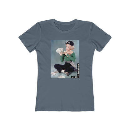 Marilyn x Money x Yankees Tee – Vintage Icon Remix | My City Is Everything!