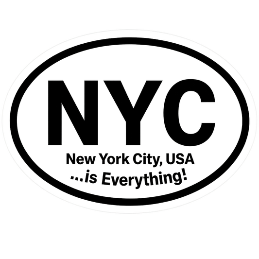 NYC Sticker Sticker
