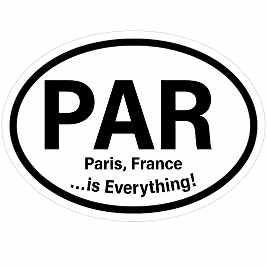 Paris Sticker Love Sticker