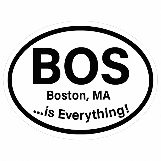 Boston Sticker Love Sticker