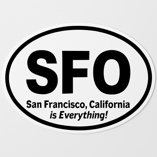 The Bay Sticker Love Sticker